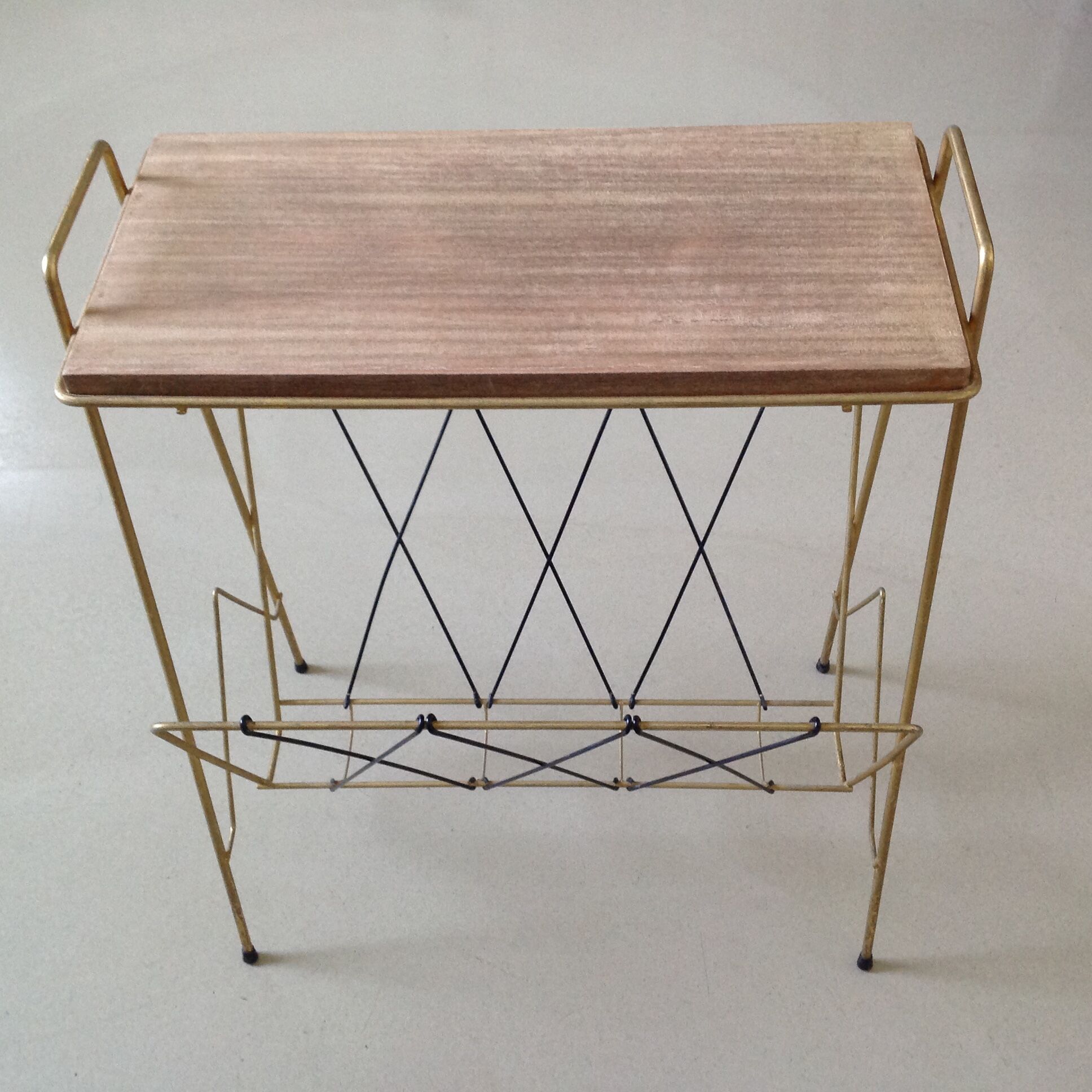 Vintage magazine holder