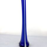 Vase soliflore Murano bleu cobalt