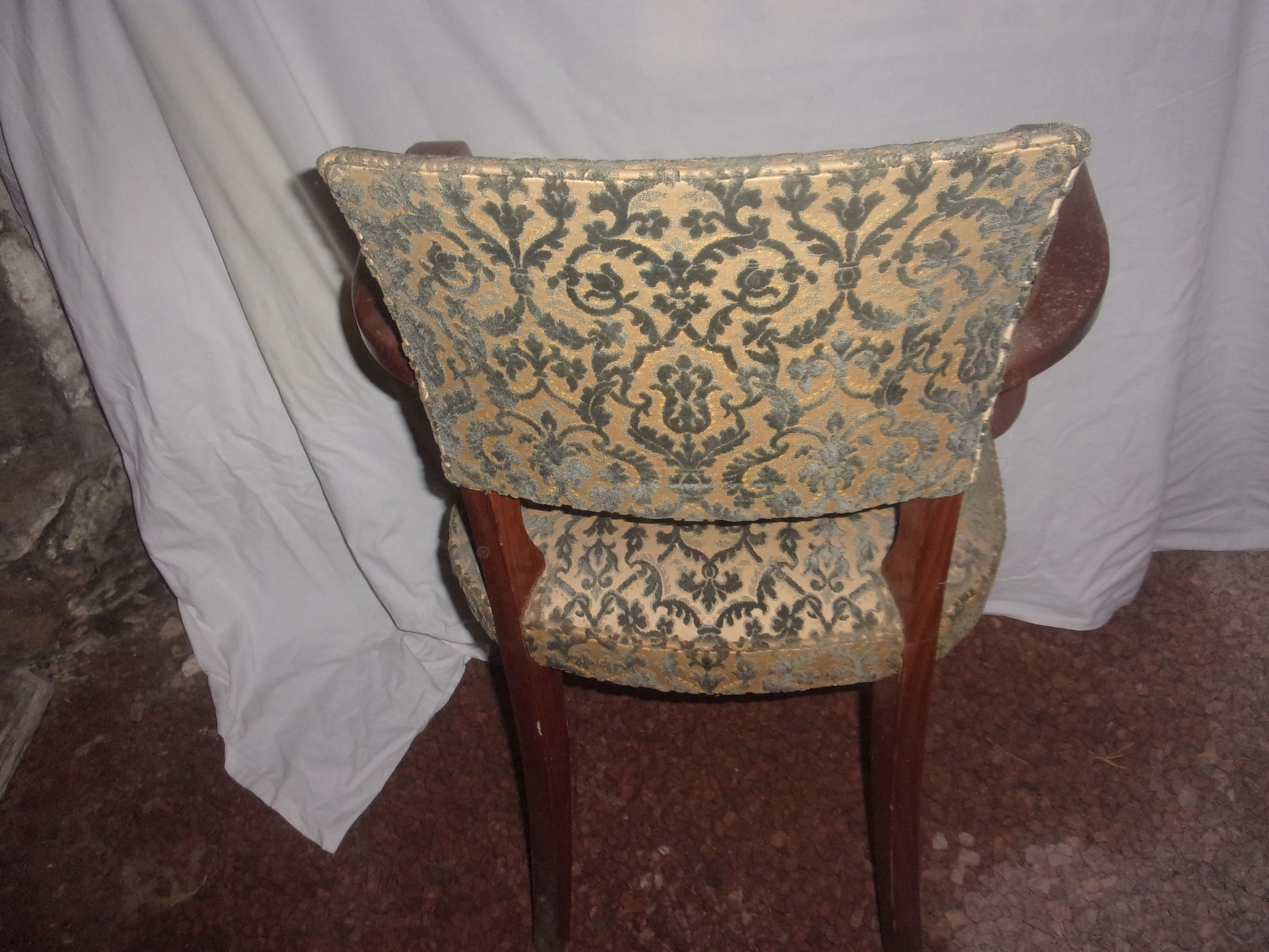 Pair of bridge chairs