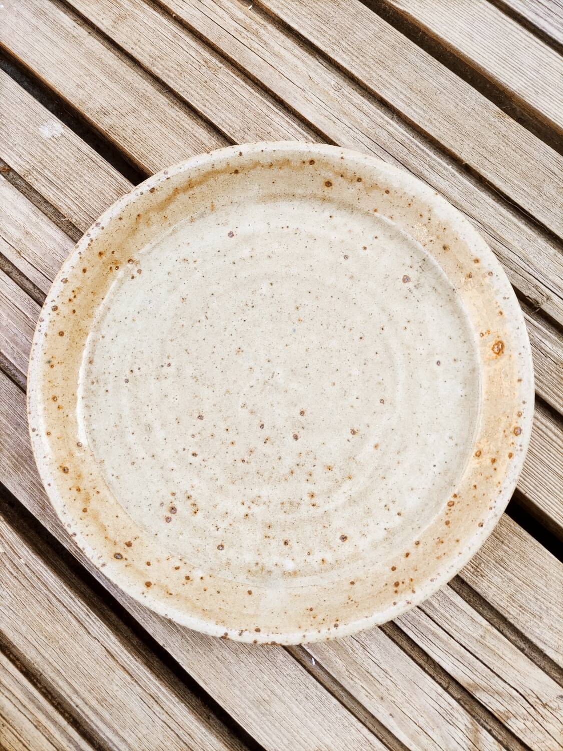 Migeon La Borne stoneware plate