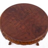 Antique, carved table, Western Europe, around 1910.