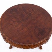 Antique, carved table, Western Europe, around 1910.