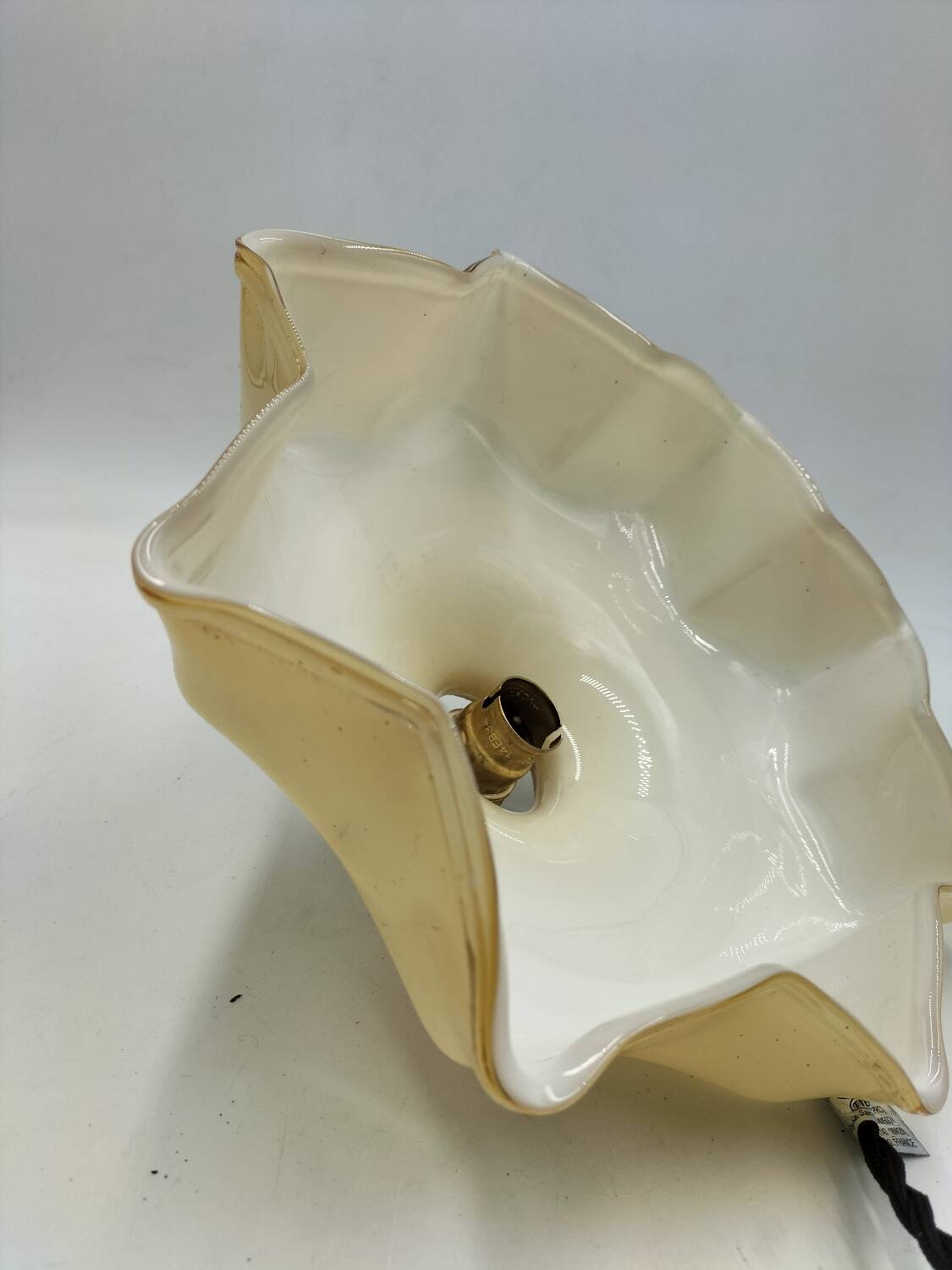 Opaline pendant light