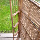Bamboo shelf, foldable