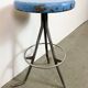 Grey Industrial Workshop Stool, 1960s
