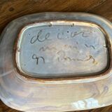 4 Plates by Kurt Brunner and Monique Pansier (Poterie du Verseau, Vallauris)