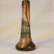 Acid-engraved glass soliflore vase signed Legras - Art Nouveau