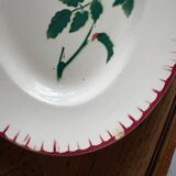 Oval plate Sarreguemines & Digoin