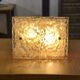 Wall light in resin by Pierre Disderot for Dallux 1960s