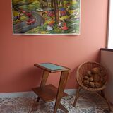 Scandinavian vintage bedside table