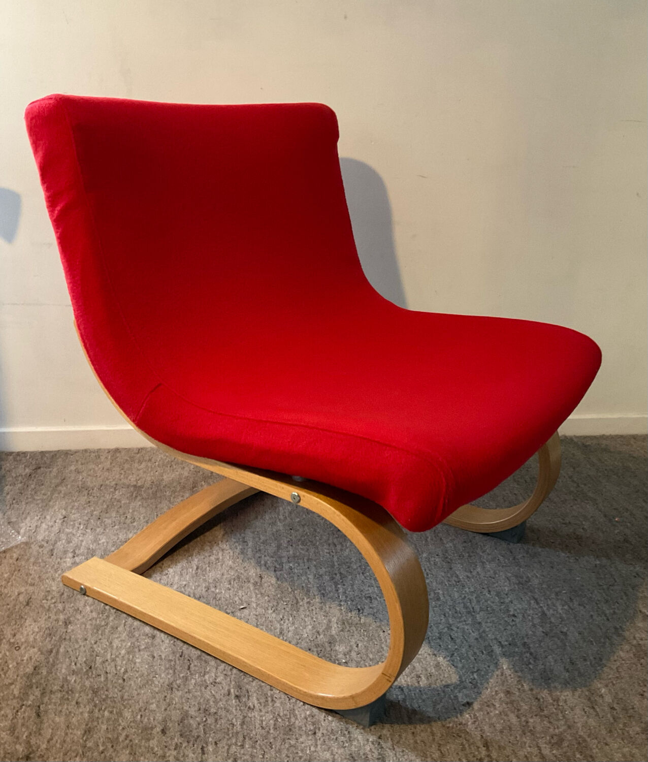 Curved wood heater 80s-90s