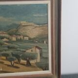 École moderne du xxe siècle - huile sur toile - 54,5 x 65,5 cm