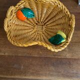 Large dish dabbling Vallauris