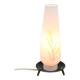 Mid-Century Italian Brass and Opaline Table Lamp