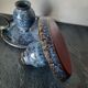 Pair of ceramic candle holders