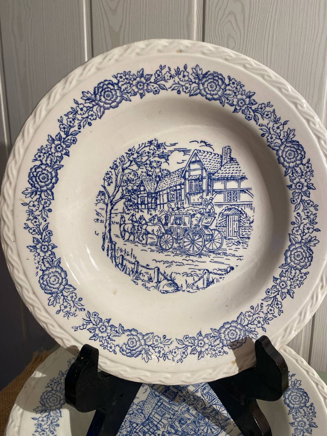 Antique English plates