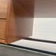 Bureau Scandinave midcentury à caisson et finition acajou