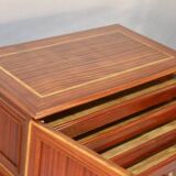 Mahogany commode/storage unit 1900 louis xvi style