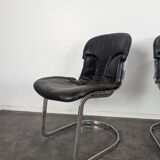 Série de 4 chaises de Willy Rizzo