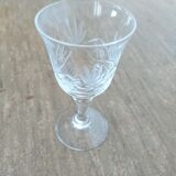 Duo of liqueur glasses