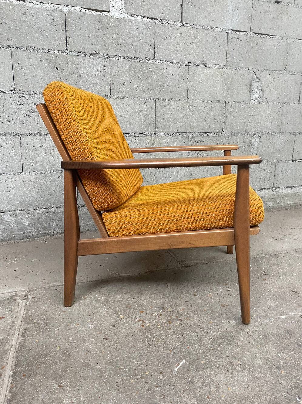 Saffron armchair pair