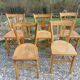 5 bistro chairs, brand Luterma France