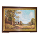 Oil on canvas landscape