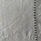 Large antique linen and cotton tablecloth 230x154.