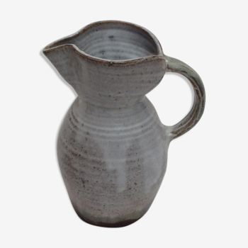 Old sandstone pitcher light gray color