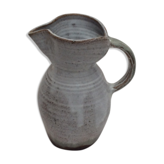 Old sandstone pitcher light gray color