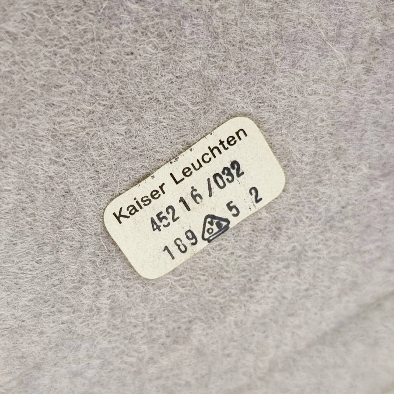 Large Mid-Century Space Age Table Lamp from Kaiser Leuchten, Germany, 1960s