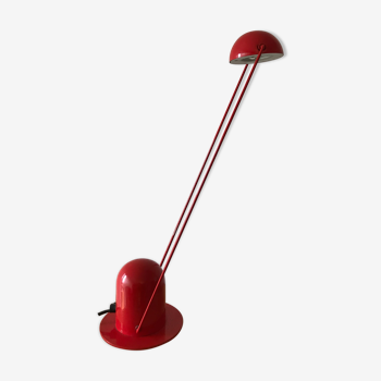 Lampe articulée rouge vintage