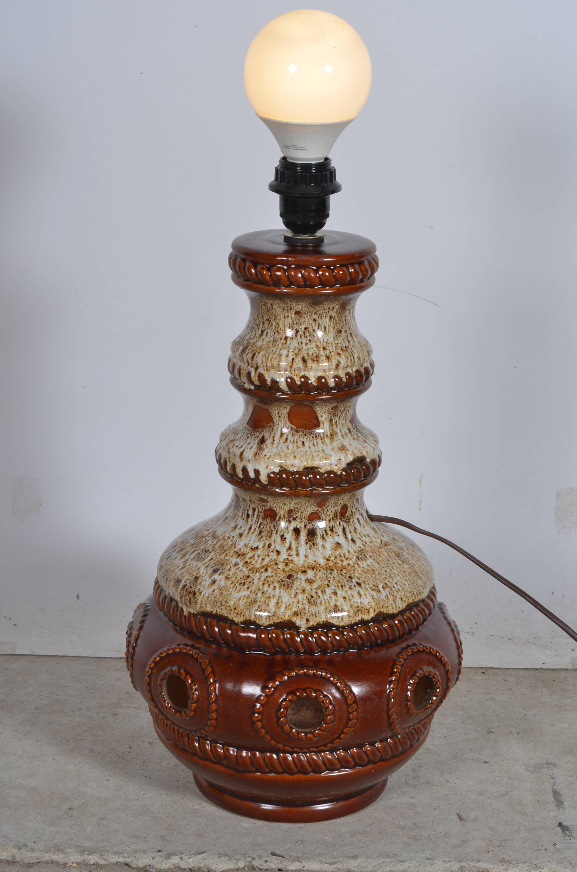 West Germany floor lamp base