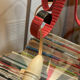 Lampe scoubidou années 50