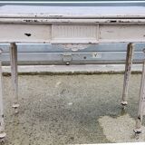 Console table de jeux ancienne à plateau portefeuille