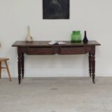 1940s farmhouse table in solid oak