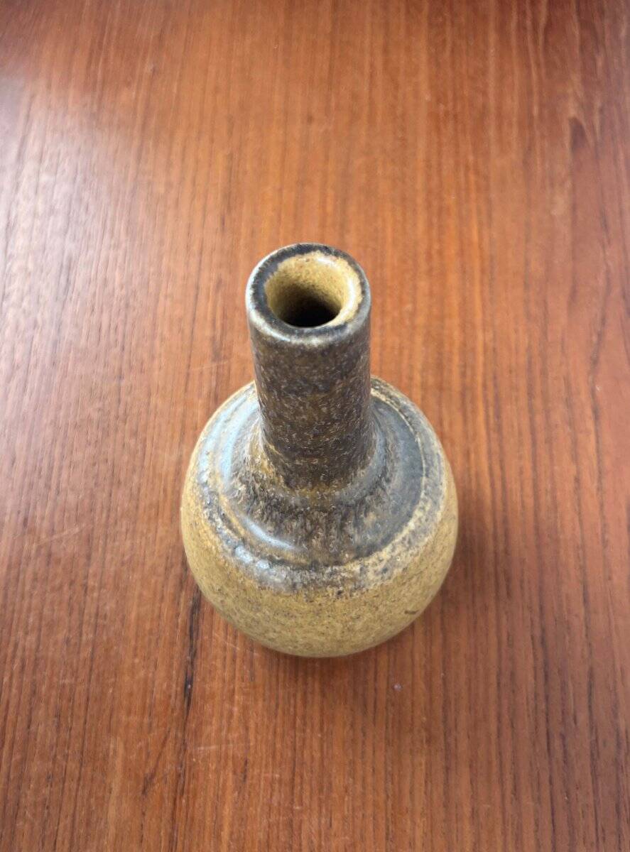 Mid-Century Modern Danish Studio Pottery Vase from Ravnild Keramik, 1960s