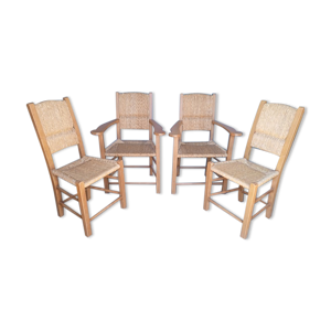 lot 2 fauteuils et 2