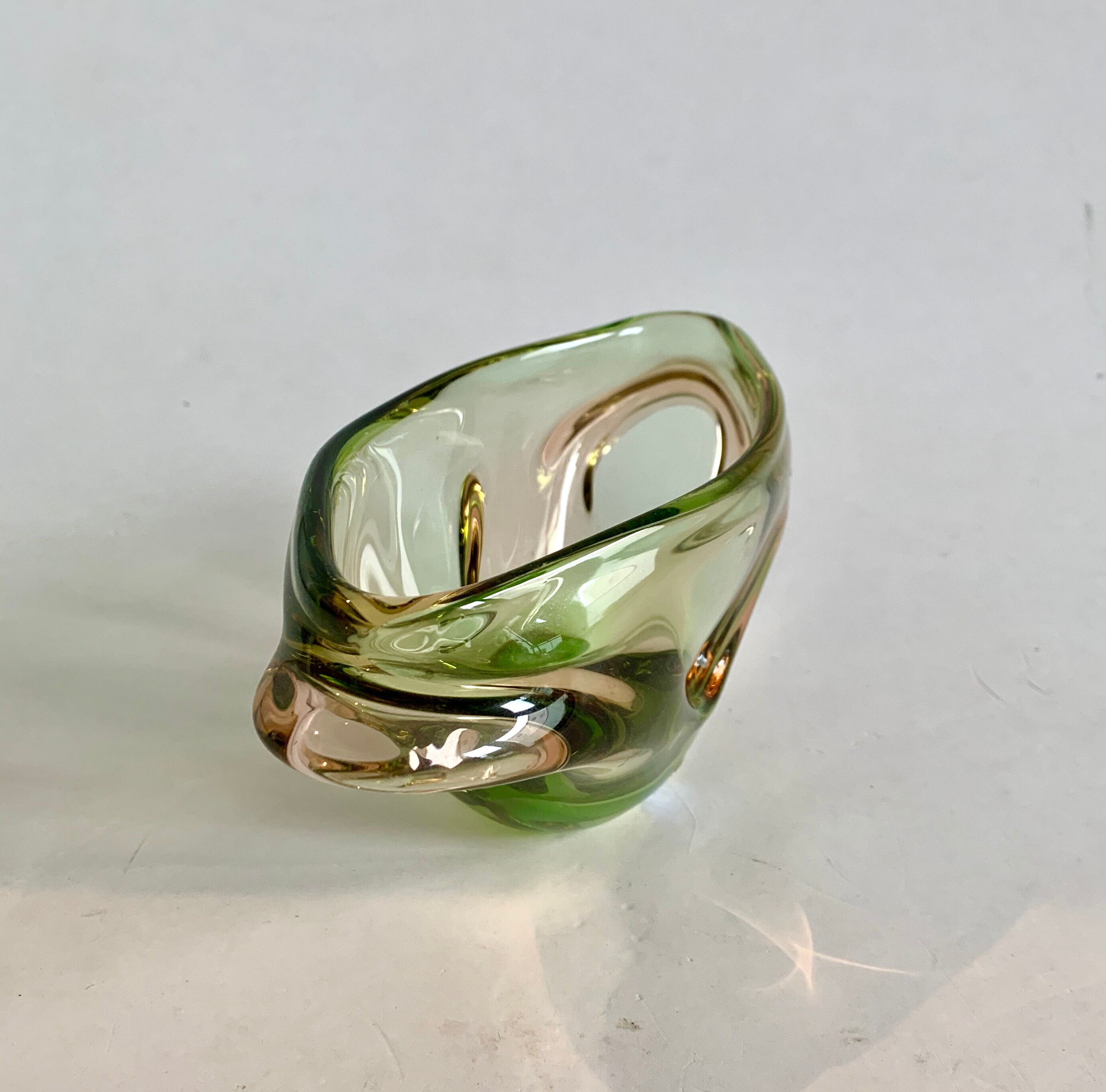 Bowl by J.Hospodka for Chribska Sklarna, 1960
