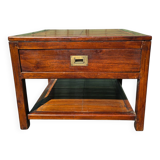 Table basse en teck et bambou