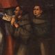 Great 17th century painting, Innocent III confirms the Franciscan Rule