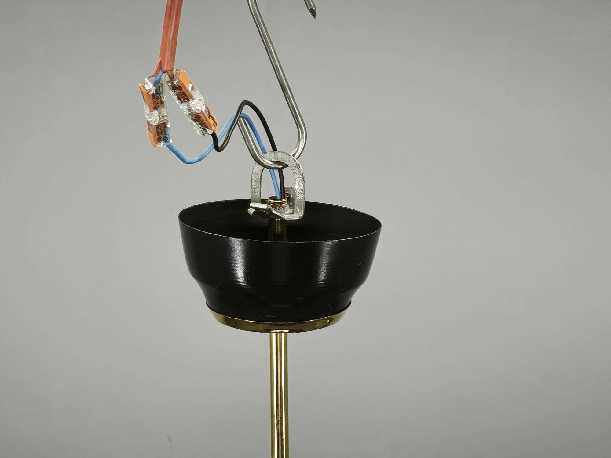 1960s Space Age UFO Pendant Light by Ludib Bratislava, Czechoslovakia