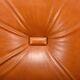 Rino Maturi Depositato Lounge Chairs in cognac leather for Mimo Padova