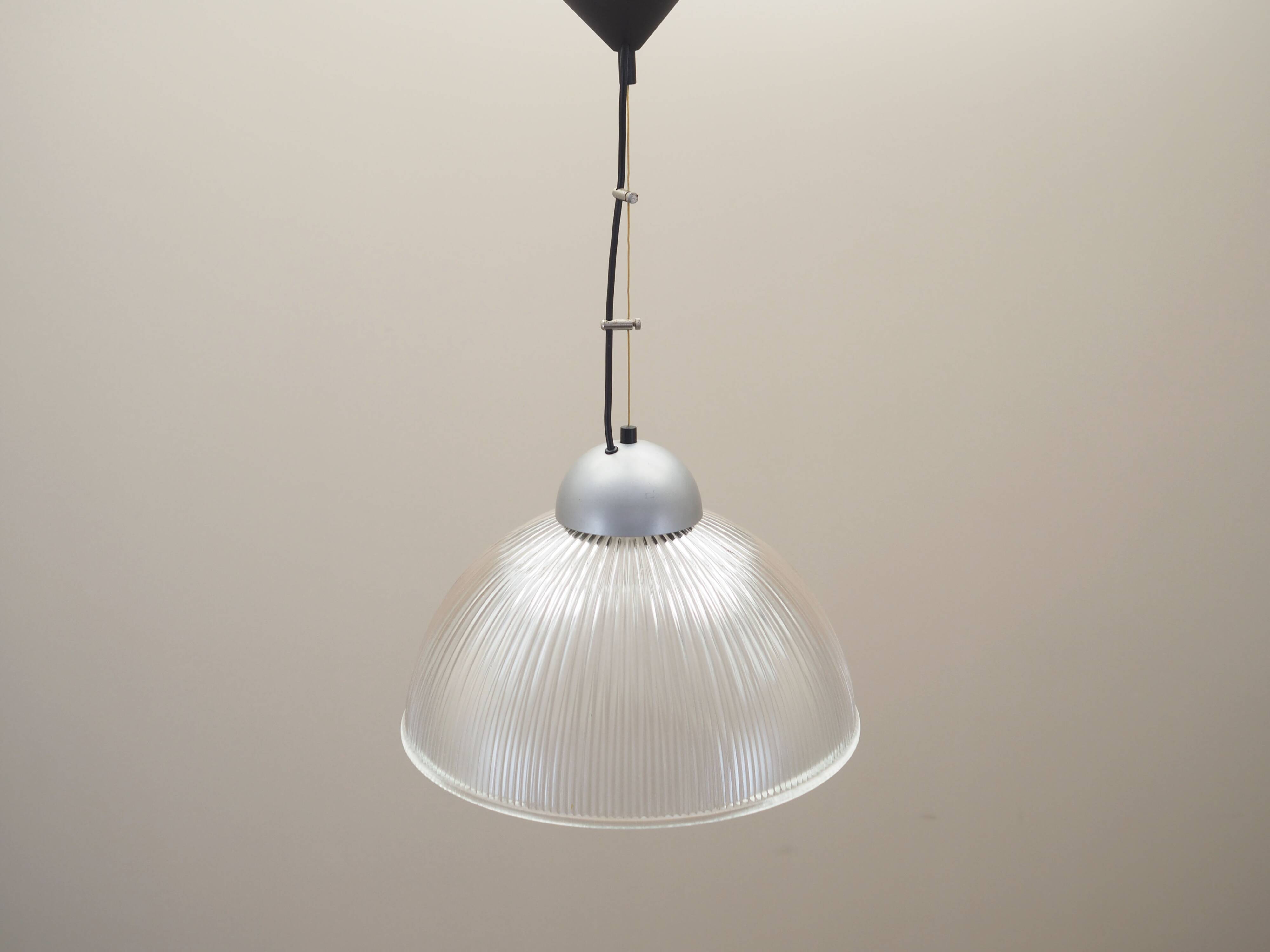 Pendant lamp, Danish design, 1970s, production: Denmark