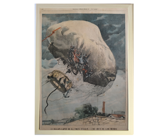 Le ballon de la Porte Maillot 1902 | Selency
