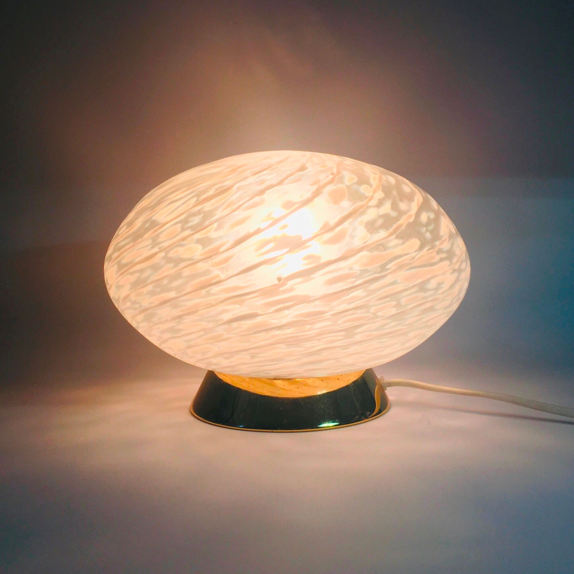 Pair of Murano Glass Swirl Sconces/Wall Lights, Italy, 1970s