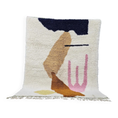 Tapis berbère fait main en laine pure 2.5x1.5 m