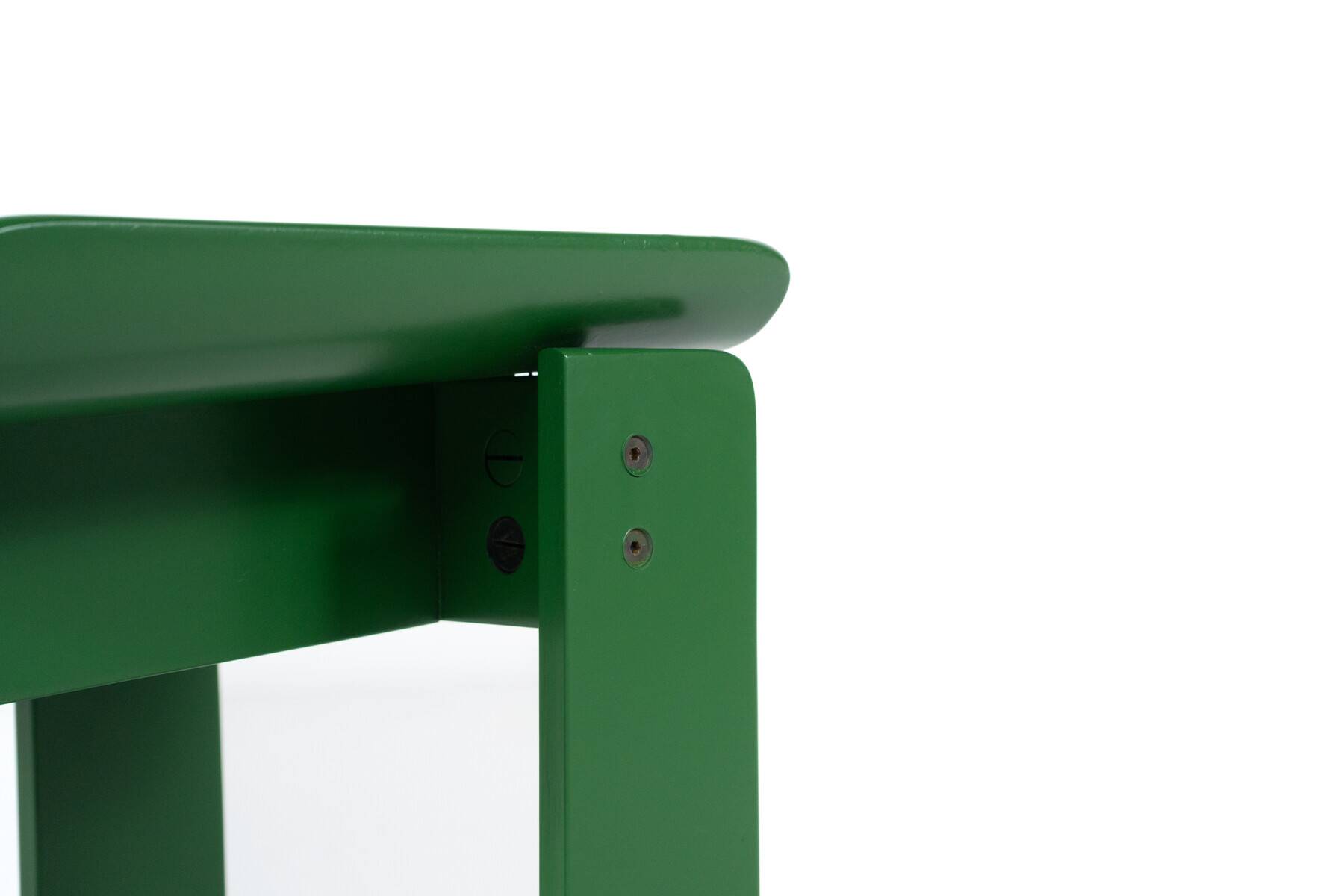 Set of 6 Green Diago Chairs by Edoardo Landi for Nikol, 1970s