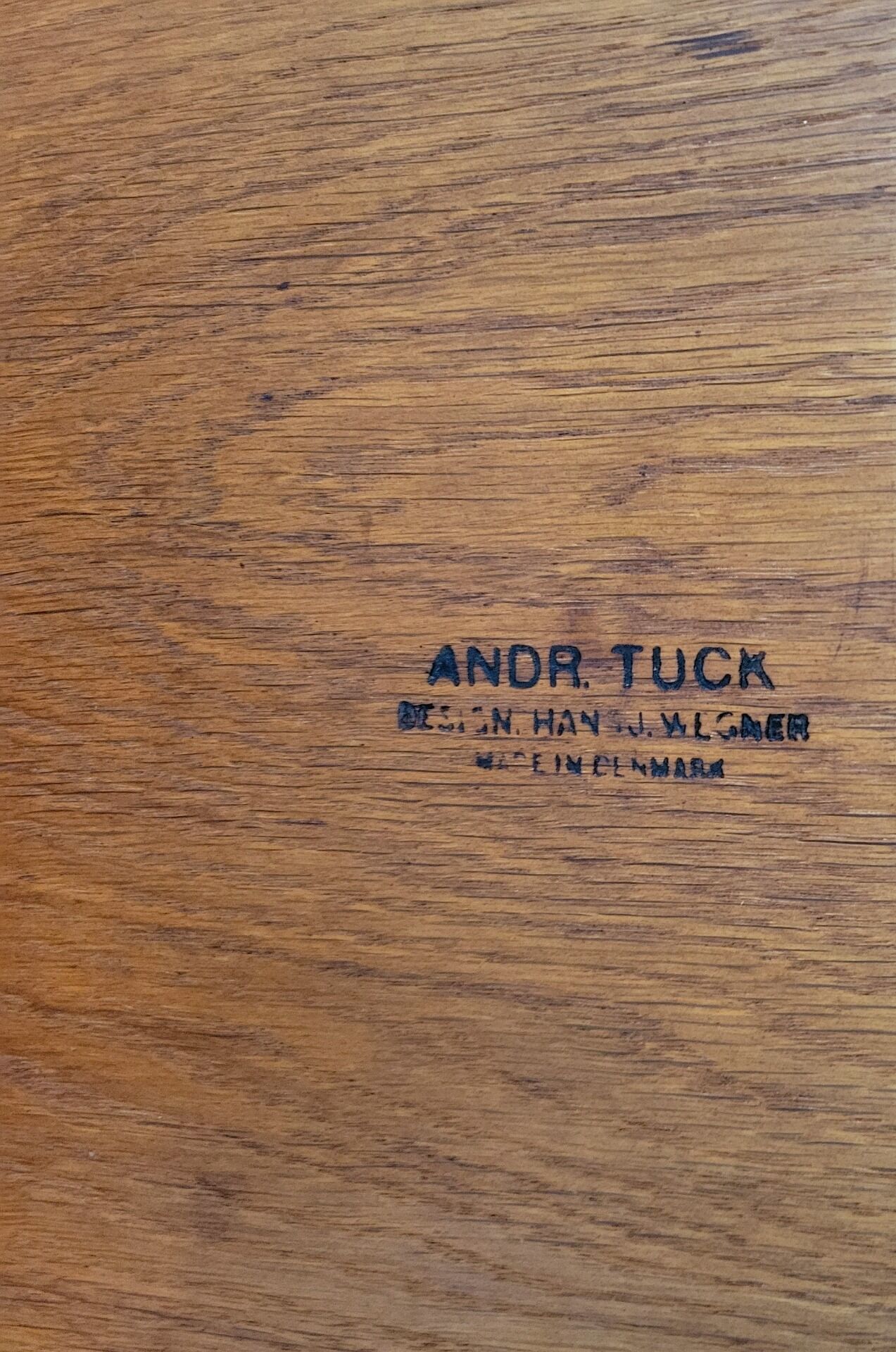Hans J. Wegner AT327 dining table for Andreas Tuck, Denmark 1965