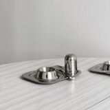 2 coquetiers inox
